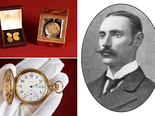 Gold pocket watch owned by wealthiest Titanic passenger up for auction