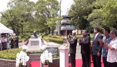 Japan installs bust of Mahatma Gandhi at Tokyo's Freedom Park to improve relationship with India | Business Insider India