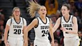 Clark's 22 helps No. 7 Iowa top No. 5 Maryland in B10 semis