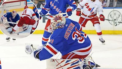 Rangers’ Igor Shesterkin caps ‘Igor-esque’ gem with clutch saves late in thrilling Game 2 win