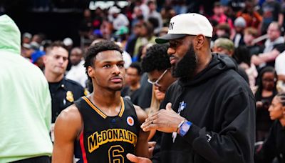 Bronny James, LeBron's Teen Son, Picked by LA Lakers in NBA Draft - News18