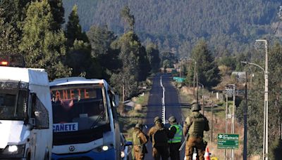 Amplían detención de comuneros acusados de dedicarse al robo violento de vehículos en Cañete - La Tercera