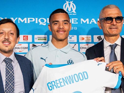 Video: Mason Greenwood scores first goal for Olympique de Marseille