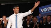 Bear hugs, security ejections and umbrellas just in case: Inside Rishi Sunak’s first election campaign rally