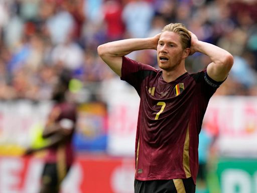 Kevin De Bruyne hits out at 'golden generation' question after Belgium's Euro 2024 exit