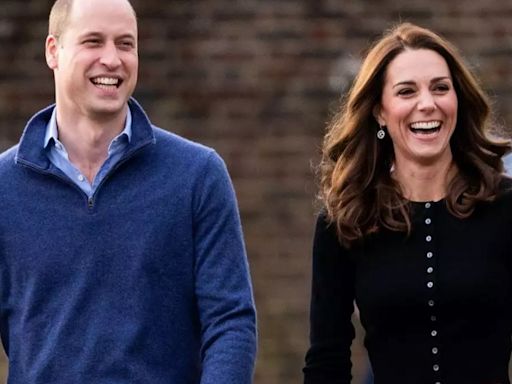 La foto íntima de la princesa Kate y el príncipe William, publicada en el aniversario de su boda