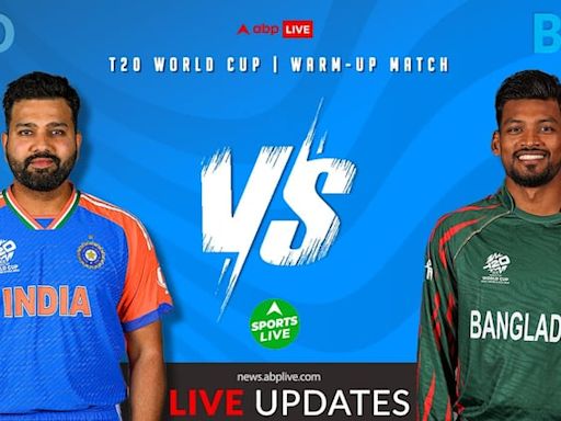Ind Vs Bang T20 World Cup 2024 Warm-Up Live Score: India Lose Sanju Samson Early In The Innings