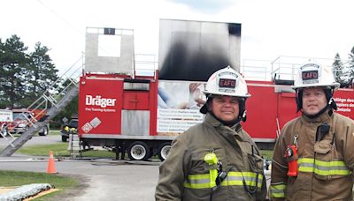 Mobile Live Fire Training Unit visits Englehart
