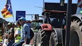 France Spain Tractor Protest