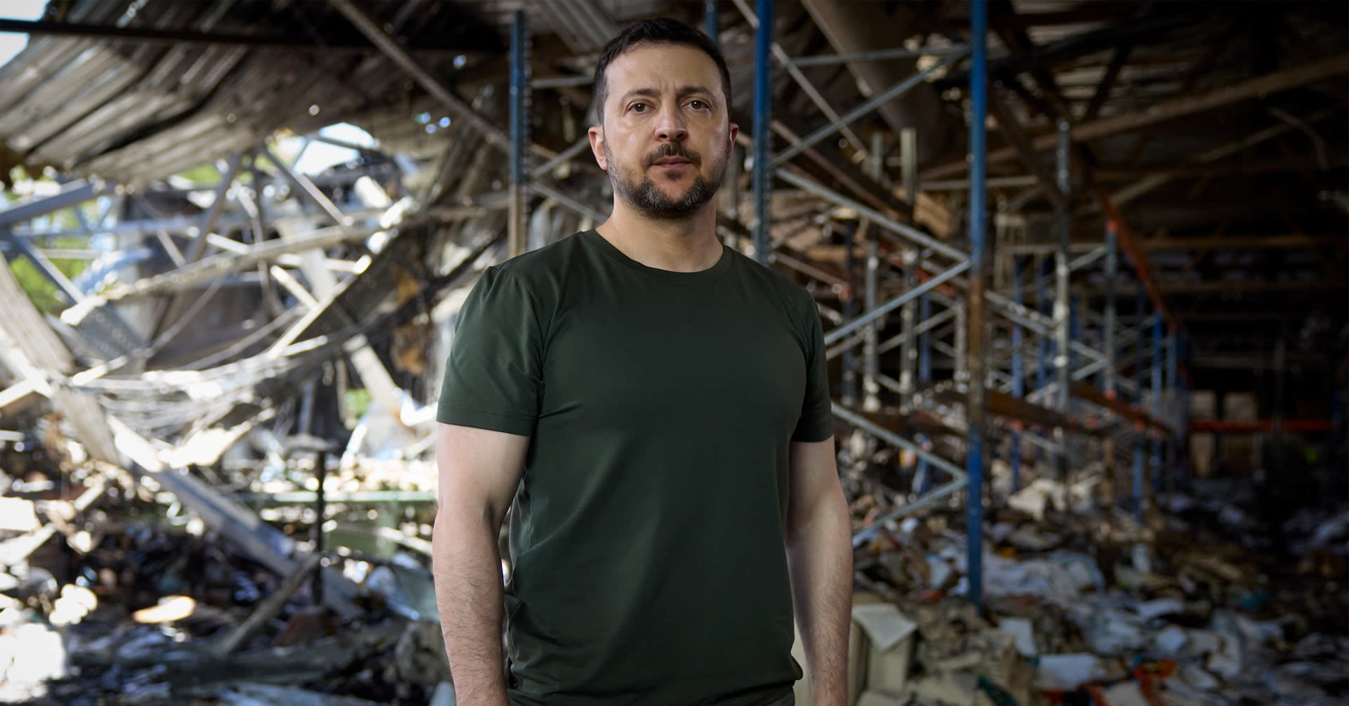 Zelenskiy, from ravaged Kharkiv, urges Biden and Xi to join peace summit