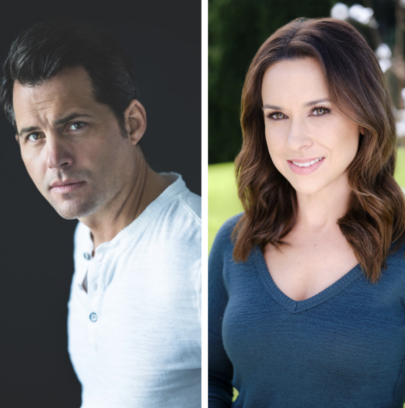 Lacey Chabert and Kristoffer Polaha Wrap Their First Christmas Movie Together