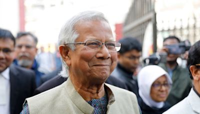 Bangladesh protest leaders call for jailed Nobel laureate to lead after Sheikh Hasina’s exit