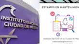¡Exceso de visitas! Página del Instituto Electoral de CDMX no sufrió ciberataque, se saturó