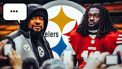 Steelers head coach Mike Tomlin drops snarky response to Brandon Aiyuk trade question