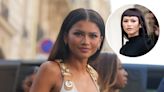 Zendaya Is Unrecognizable With Short Bangs in Dramatic New Paris Fashion Week Look