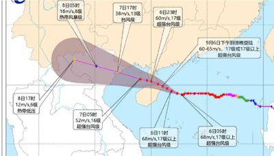 風王「摩羯」颱風強襲！ 中國海南、廣東、廣西急停班停課