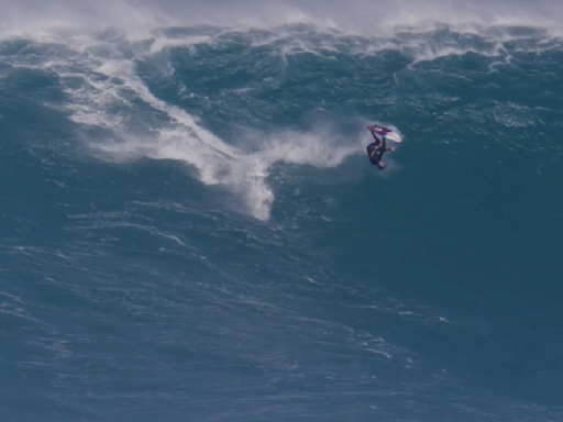 Watch: Kai Lenny’s Absurd Jaws Flip in Slow Motion