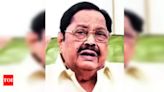 Duraimurugan urges Union Minister to scrap Mekedatu project | Chennai News - Times of India