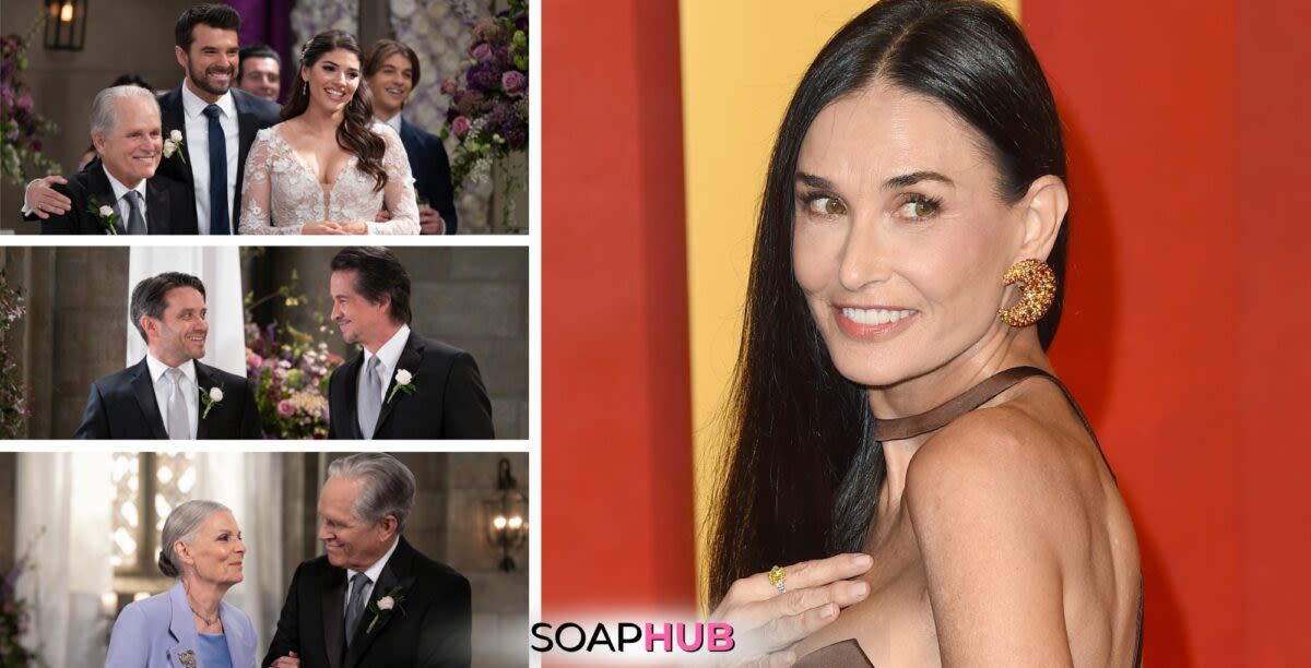 Why Demi Moore Wasn’t at Chase and Brooklyn’s Wedding on GH