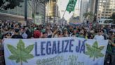 Tens of thousands rally in support of the legalisation of marijuana in Sao Paulo