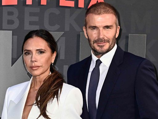 Victoria and David Beckham Slip Back into Their Iconic Purple Wedding Outfits to Celebrate 25th Anniversary