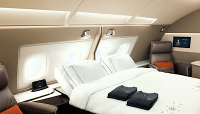 Double beds and ‘press for champagne’ buttons: How airlines are wooing the wealthy