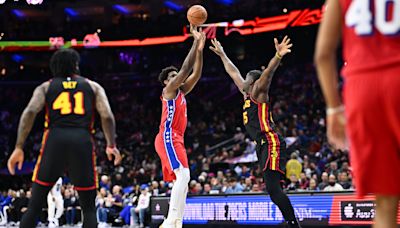 Joel Embiid, Sixers to take on Hawks on the road in preseason matchup