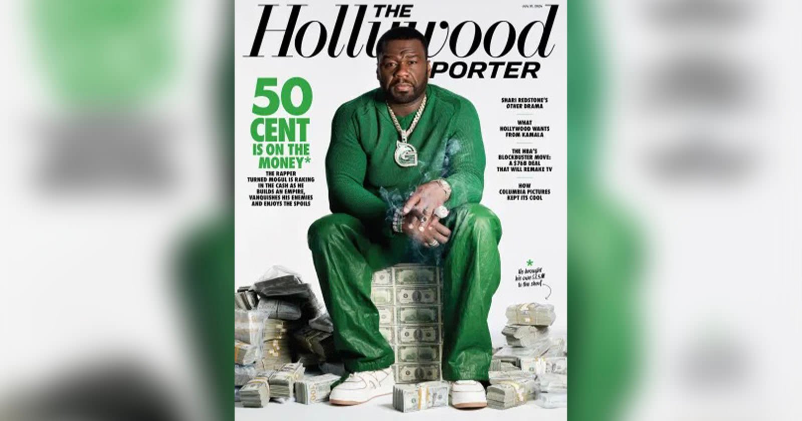 50 Cent Brings $3.5M in Cash to Use as Prop for Magazine Cover Photo Shoot