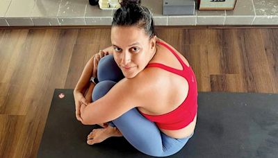Neha Dhupia: ’I don’t fear leaving a party at 10 pm because I need to go back to my kids’