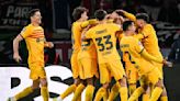 B'day boy Christensen lifts Barca 3-2 at PSG; Atletico edge Dortmund