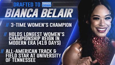 WWE Draft: Bianca Belair Drafted to SmackDown