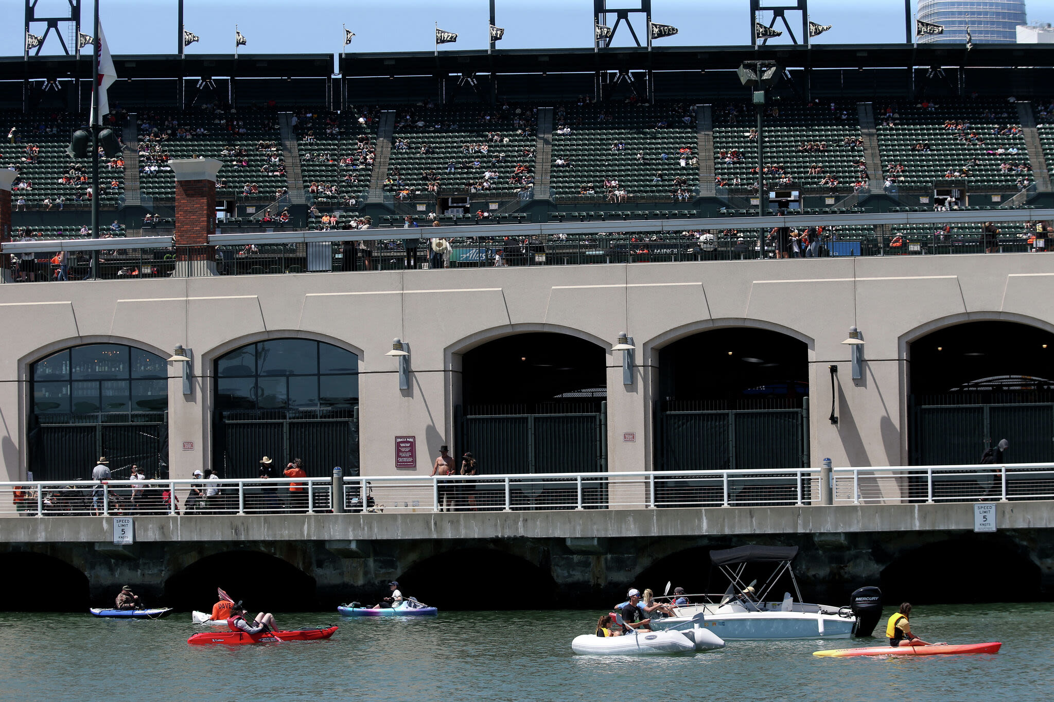 SF Giants just made things cooler for McCovey Cove kayakers