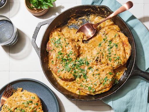 Smothered Pork Chops Should Be Your Go-To Weeknight Dinner