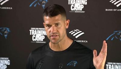 Panthers, Canales break a sweat on first day of training camp :: WRALSportsFan.com