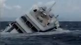 Superyacht sinks off the coast of southern Italy