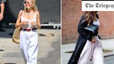 No wonder Sienna Miller and Katie Holmes love them, white trousers are the ideal summer staple