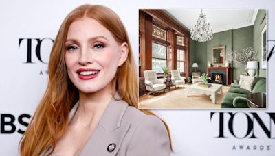 Jessica Chastain lists stunning Midtown NYC home for $7.45m