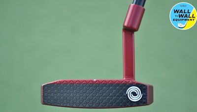 Xander Schauffele's multi-colored putter has special significance