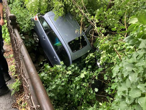 Driver crashes vehicle into Salisbury Brook in Brockton, flees on foot, police say - The Boston Globe