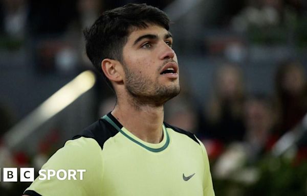 Carlos Alcaraz: Spaniard withdraws from Italian Open with injury
