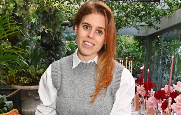 Princess Beatrice Looks So Chic in Silky Black Skirt During NYC Trip