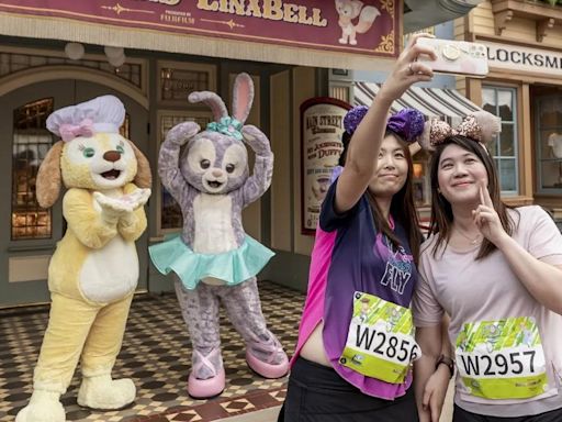 地表最夢幻路跑！香港迪士尼10K賽事 與艾莎、安娜跑進冰雪奇緣│TVBS新聞網