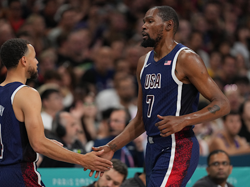 Steph enjoying ‘rekindling old flames' with KD on Team USA