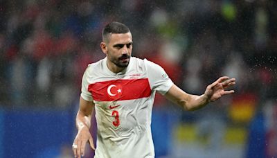Merih Demiral: Turkey defender hit with two-game ban by Uefa over Euro 2024 goal celebration