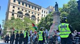 Police operation underway at pro-Palestinian encampment in Montreal