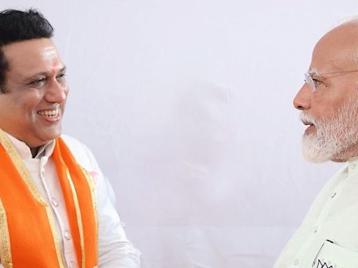 Govinda Meets PM Narendra Modi In Mumbai, Shakes Hand Amid Lok Sabha Election Campaign | Photo - News18