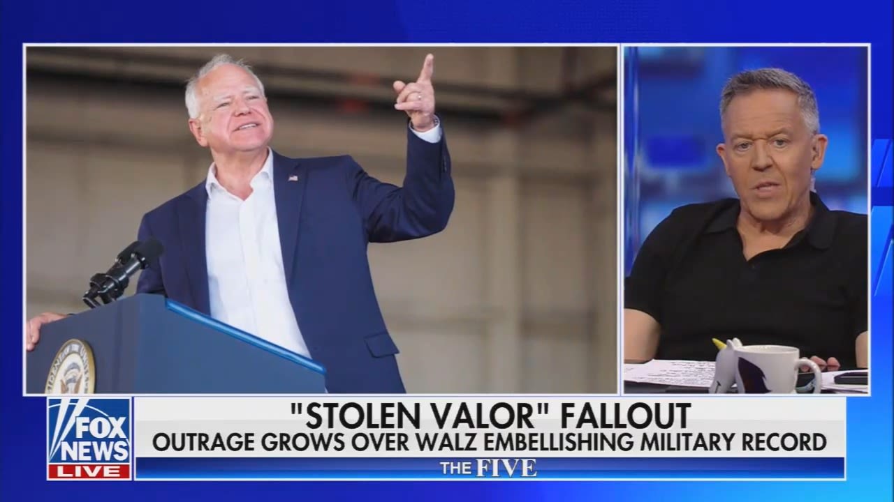 ﻿Greg Gutfeld calls it an “adolescent argument” to bring up Donald Trump's military draft deferments during the Vietnam War