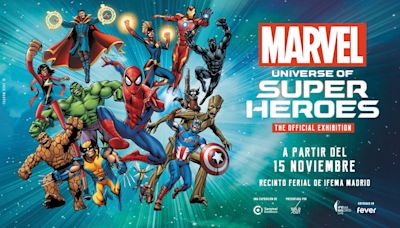 La gran exposición Marvel: Universe of Super Heroes llega a Madrid el 15 de noviembre