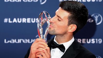 Novak Djokovic Named Sportsman Of The Year By Laureus