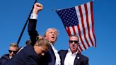 A photo of a bloodied Trump raising his fist after being shot has already become the defining image of his reelection bid